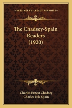 Paperback The Chadsey-Spain Readers (1920) Book