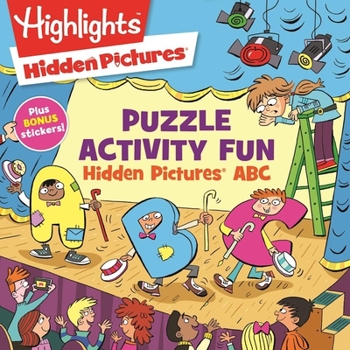 Paperback Hidden Pictures(r) ABC Puzzles Book