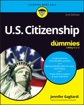 Paperback U.S. Citizenship for Dummies Book