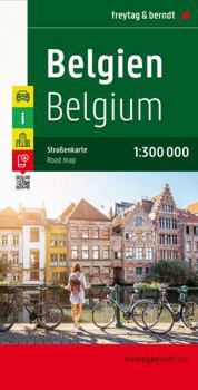 Map Belgium, road map 1:300,000 [German] Book