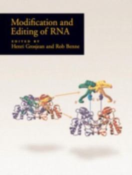 Hardcover Modification and Editing of RNA Book
