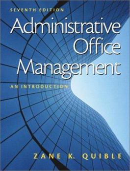 Paperback Administrative Office Management: An Introduction Book