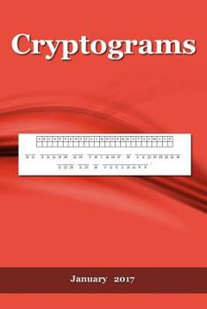 Paperback Cryptograms: January 2017 Book