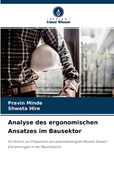 Paperback Analyse des ergonomischen Ansatzes im Bausektor [German] Book