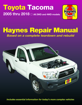 Paperback Toyota Tacoma 2005-18 Book