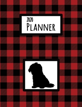 2020 Planner: Shih Tzu Red and Black Buffalo Plaid Dated Daily, Weekly, Monthly Planner With Calendar, Goals, To-Do, Gratitude, Habit and Mood Trackers, Affirmations and Holidays
