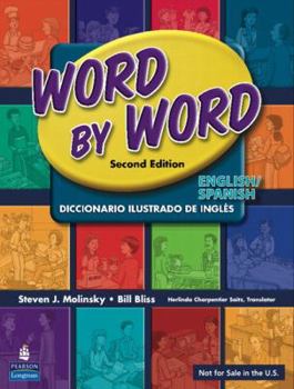 Paperback Word by Word English/Spanish Picture Dictionary (English and Spanish Edition) Book