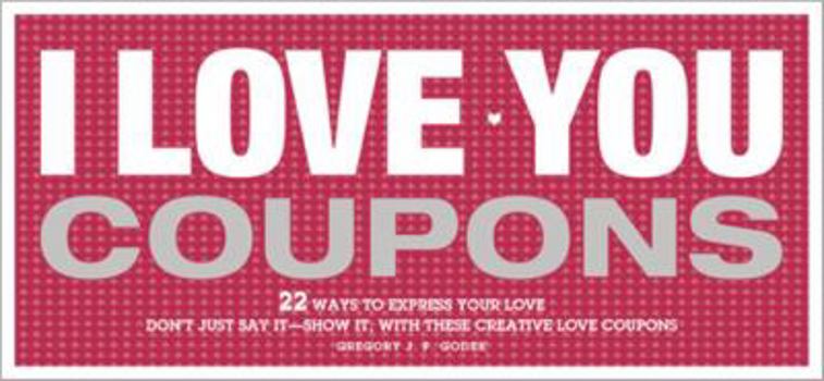 Paperback I Love You Coupons Book