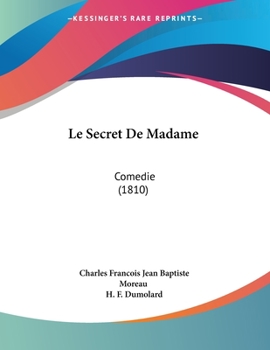 Paperback Le Secret De Madame: Comedie (1810) [French] Book