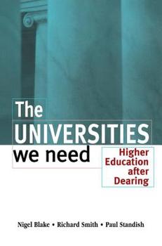 Hardcover The Universities We Need Book