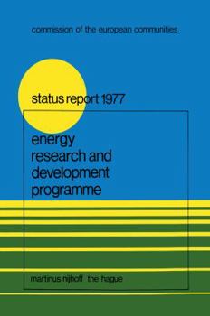 Paperback Energy Research and Development Programme: First Status Report (1975-1976) Book