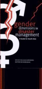 Paperback Gender Dimensions in Disaster Management Book