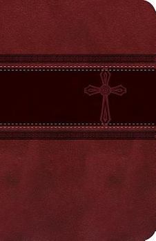 Imitation Leather Compact Thin Single Column Bible-Ceb-Cross Book