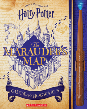Hardcover Marauder's Map Guide to Hogwarts Book
