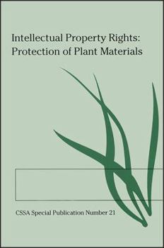 Paperback Intellectual Property Rights: Protection of Plant Materials Book