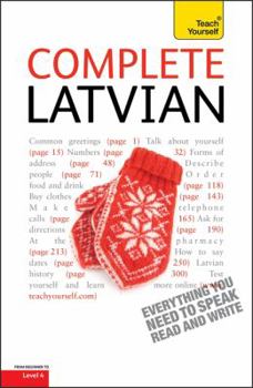 Paperback Complete Latvian Book