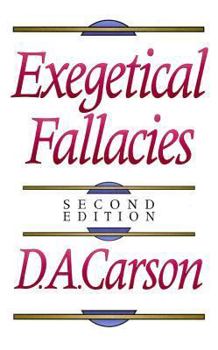 Hardcover Exegetical Fallacies Book