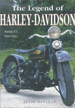 Hardcover The Legend of Harley-Davidson Book