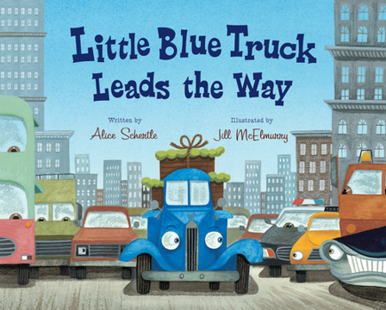 Hardcover Little Blue Truck Leads the Way Book