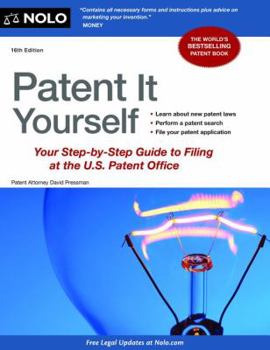 Paperback Patent It Yourself: Your Step-by-Step Guide to Filing at the U.S. Patent Office Book