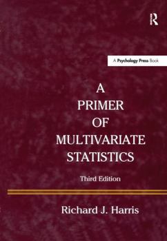 Hardcover A Primer of Multivariate Statistics Book