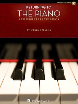 Paperback Returning to the Piano - A Refresher Book for Adults Book/Online Audio [With 2 CDs] Book