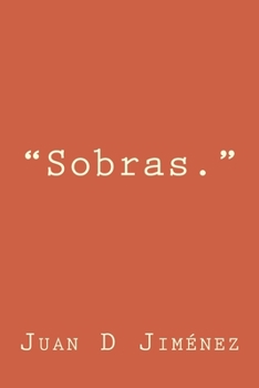 Paperback "Sobras." [Spanish] Book