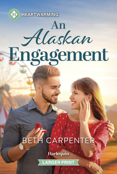 Mass Market Paperback An Alaskan Engagement: A Clean and Uplifting Romance [Large Print] Book