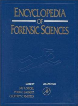 Hardcover Encyclopedia of Forensic Sciences: Vol 2 Book