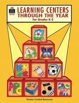 Paperback Learning Centers Through the Year Book