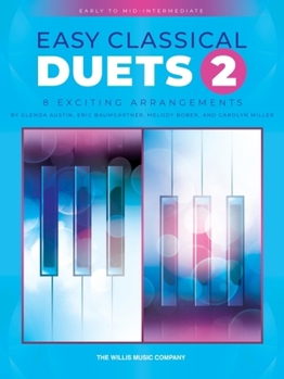 Paperback Easy Classical Duets 2 - Early to Mid-Intermediate Book