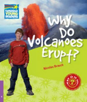 Paperback Why Do Volcanoes Erupt? Level 4 Factbook Book