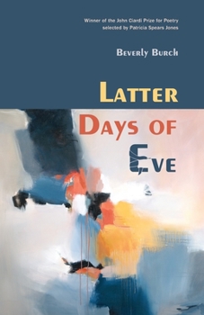 Paperback Latter Days of Eve: Poems Book