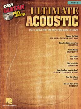 Paperback Ultimate Acoustic: Easy Guitar Play-Along Volume 5 Book