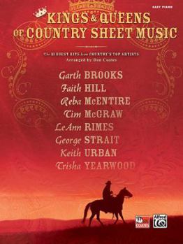 Paperback Kings & Queens of Country Sheet Music: The Biggest Hits from Country's Top Artists Book