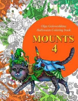 Paperback Mounts 4: Halloween coloring book