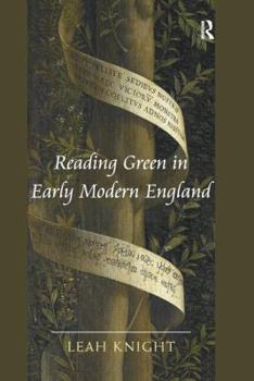 Paperback Reading Green in Early Modern England Book