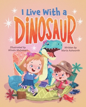 Paperback I Live With A Dinosaur Book