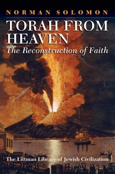 Hardcover Torah from Heaven: The Reconstruction of Faith Book