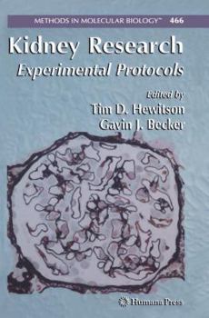 Paperback Kidney Research: Experimental Protocols Book
