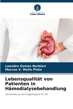 Paperback Lebensqualität von Patienten in Hämodialysebehandlung [German] Book