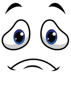 Smiley Emoticon: Notizbuch DIN A5 Blanko 120 Seiten Schlechte Laune Trauriges Gesicht Lustige Mimik Smilie Emotion Ausdruck Geschenkidee & Weihnachten ... Planer Tagebuch Notizheft Notizblock