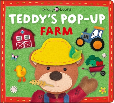 Board book Teddy's Pop-Up Farm (Learn with Bear): With 5 Amazing Pop-Up Surprises! Book