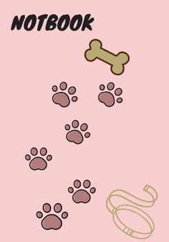 Dog legs notebook / journal 100 page: 7x10 inch 17.78 x 25.4 cm