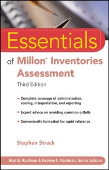 Paperback Essentials of Millon Inventories Assessment Book
