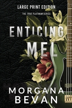 Paperback Enticing Mel: A Secret Baby Rock Star Romance (Large Print) [Large Print] Book