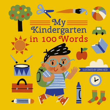 Hardcover My Kindergarten in 100 Words Book