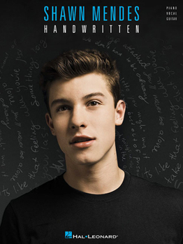 Paperback Shawn Mendes - Handwritten Book