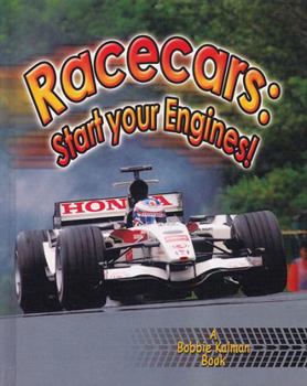 Paperback Racecars: Start Your Engines! Book