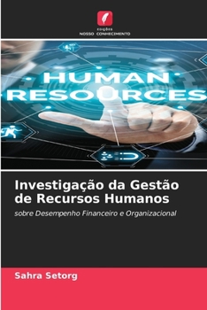 Paperback Investigação da Gestão de Recursos Humanos [Portuguese] Book